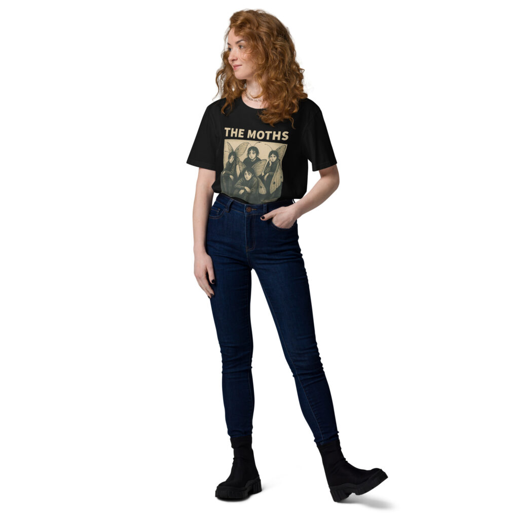 The Moth Band - Unisex organic cotton t-shirt