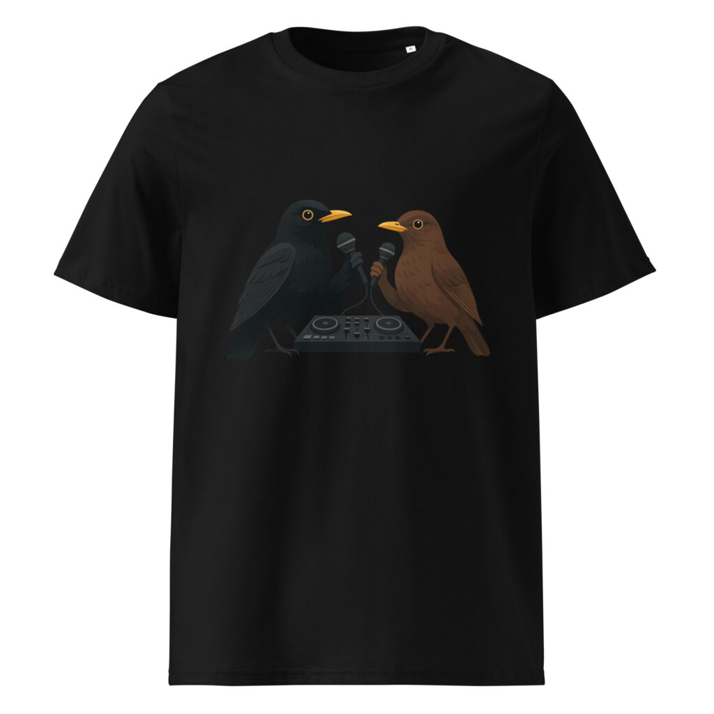 The Black Birds - Unisex organic cotton t-shirt