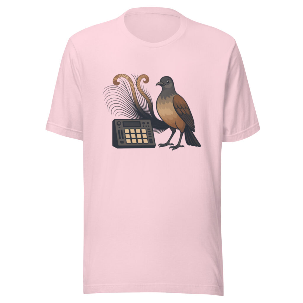 Lyrebird music producer - Unisex t-shirt